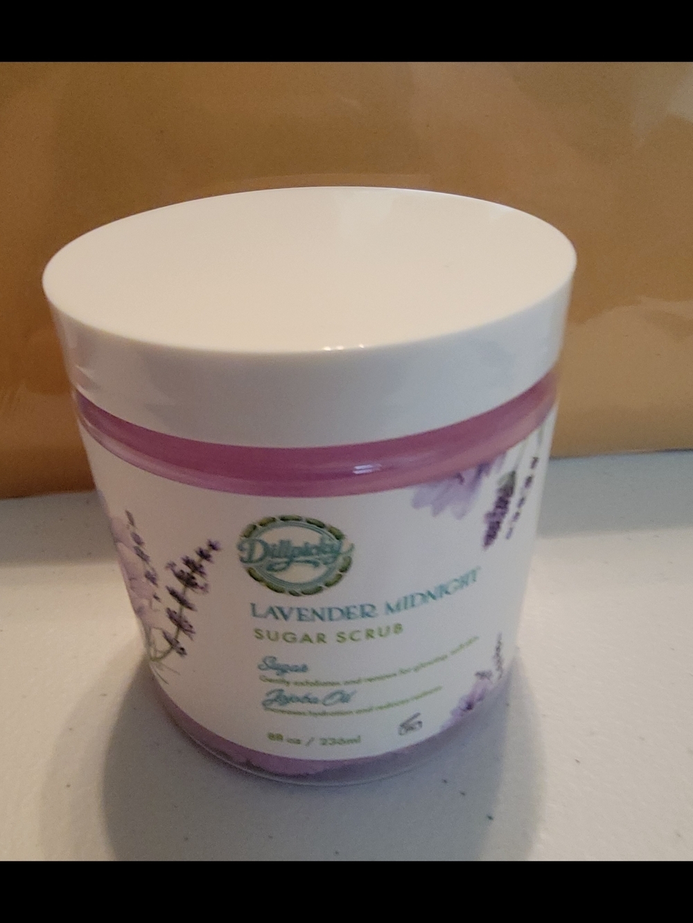 Lavender Midnight Sugar Scrub.
